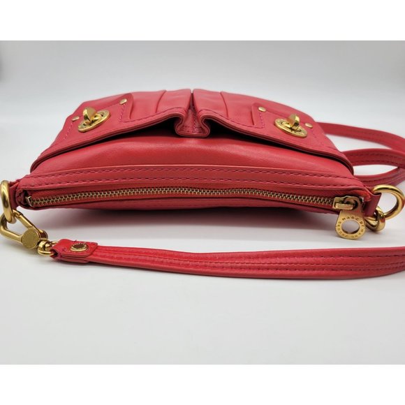 Marc By Marc Jacobs Gold Turnlock Crossbody Bag - Picture 6 of 12